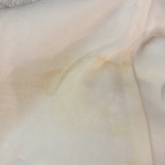 Dress the Population White Sequin V Neck Dress w/ Open Back Size Medium Worn 1X - Picture 10 of 12